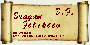 Dragan Filipčev vizit kartica